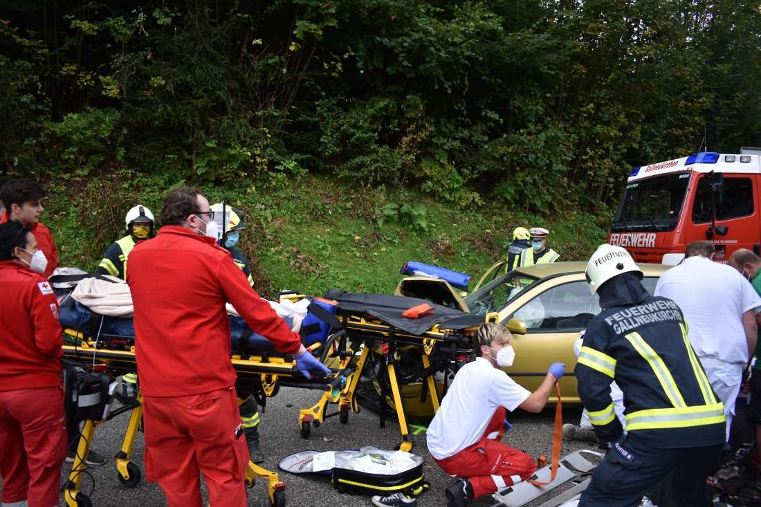 Schwerer Verkehrsunfall in Alberndorf