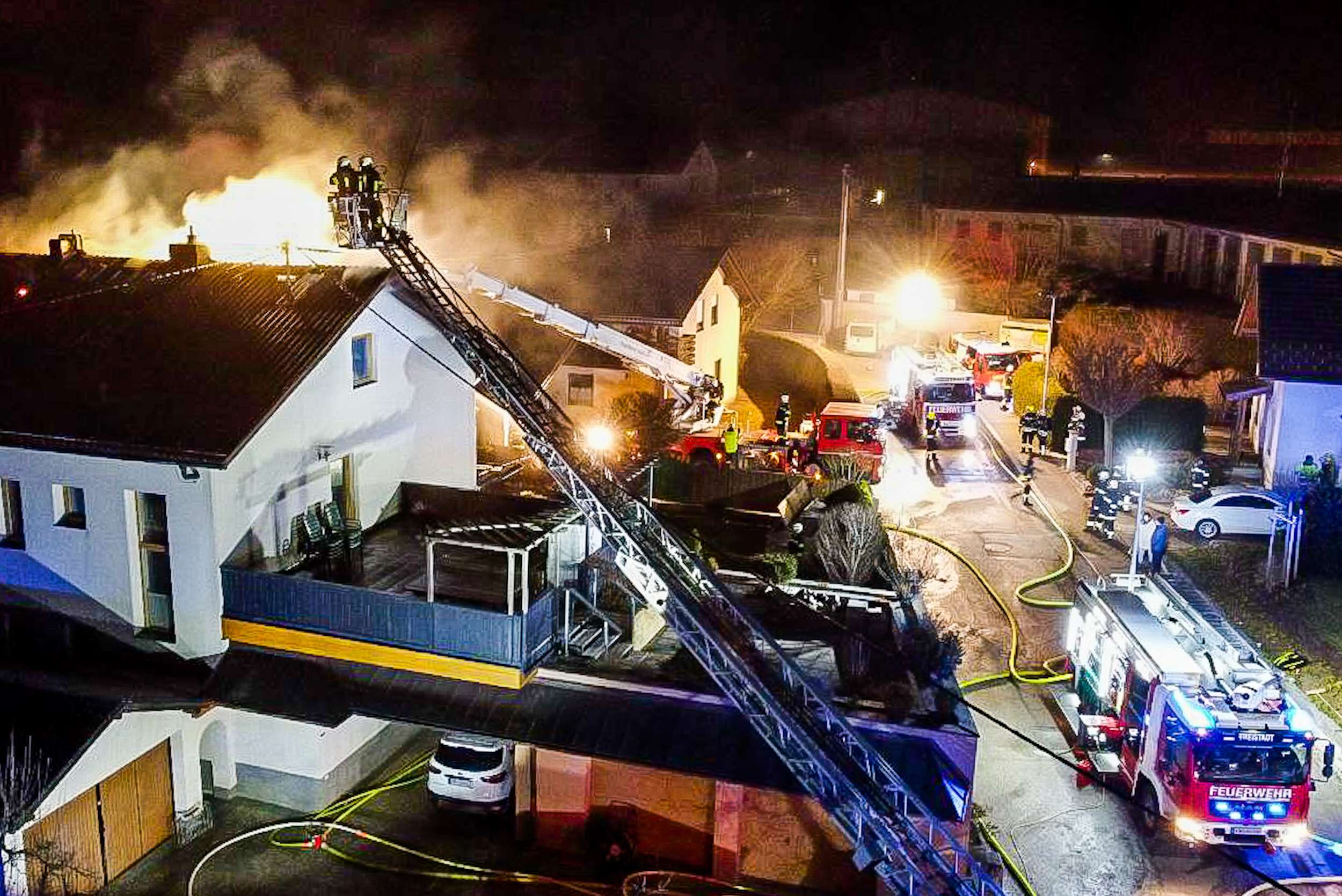Wohnhausbrand in Freistadt
