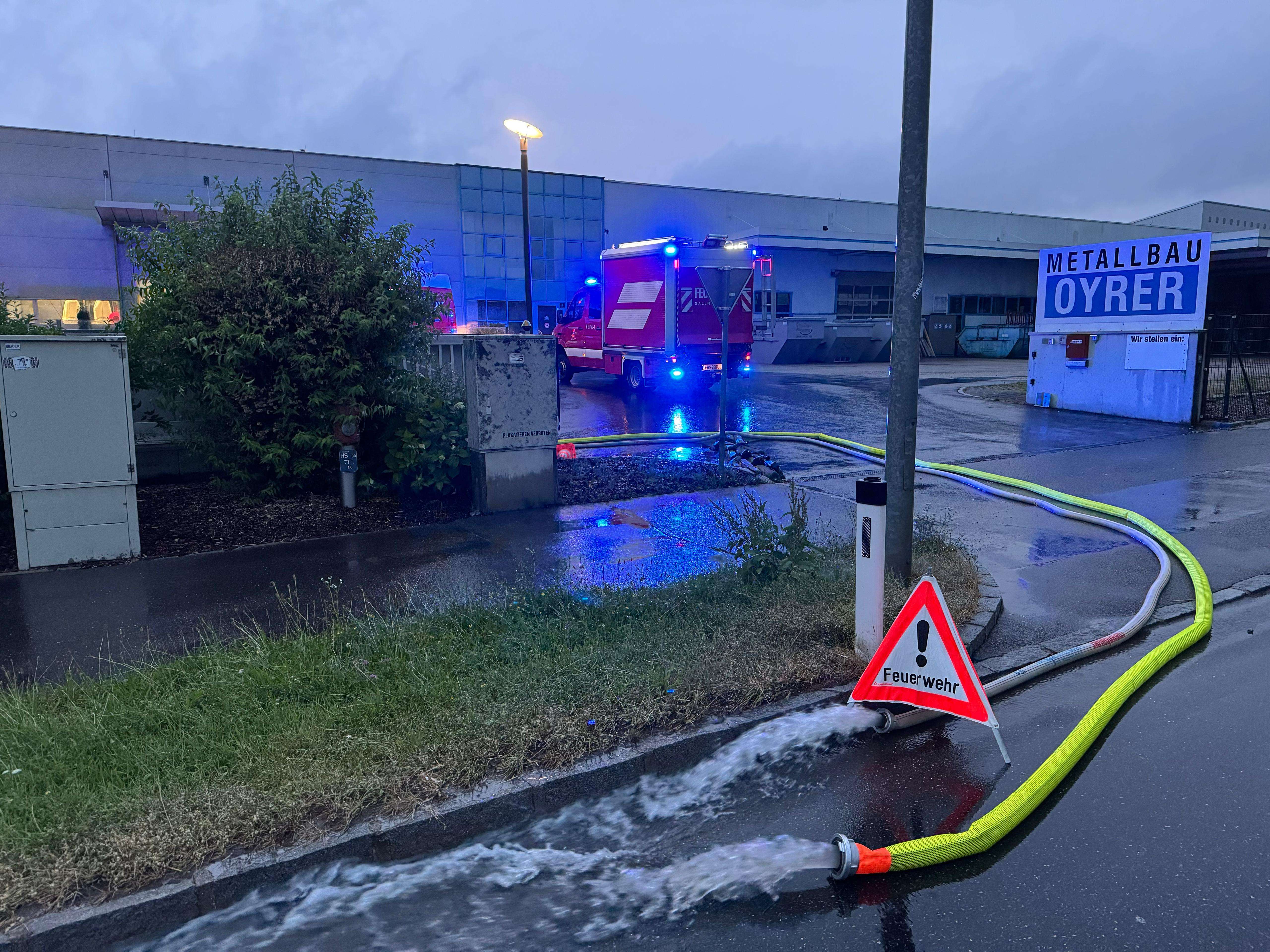 Erneutes Starkregenereingis