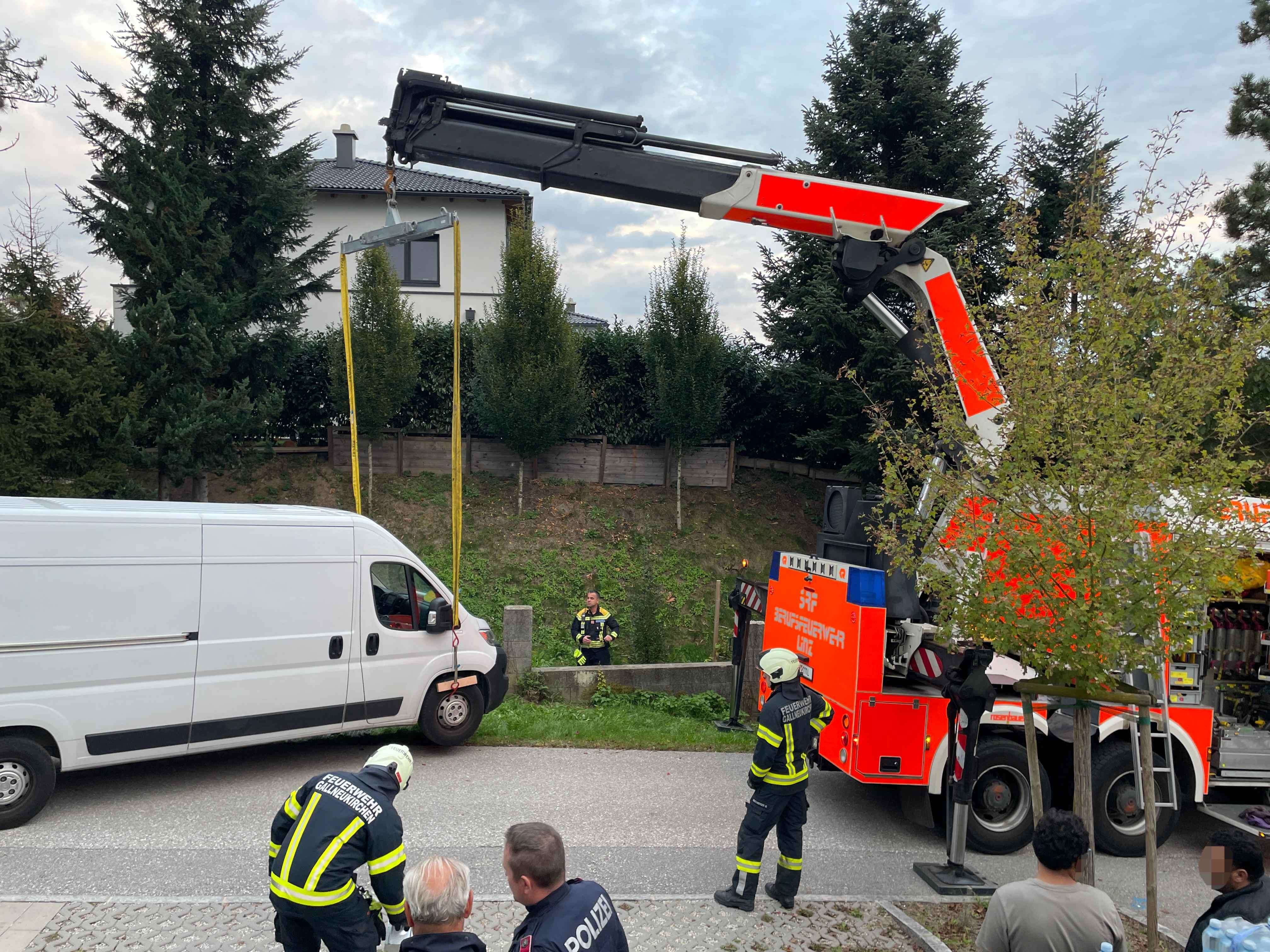 Bergung Kleintransporter