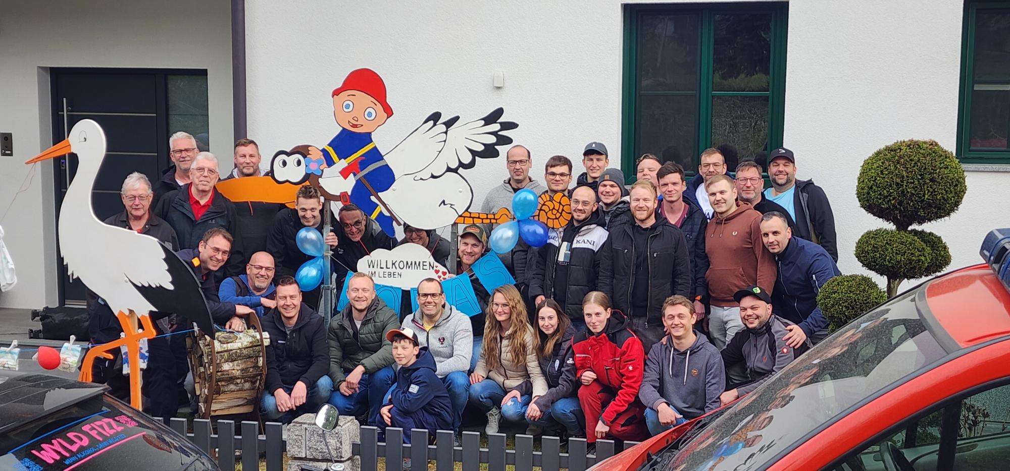 Nachwuchs in der Feuerwehrfamilie