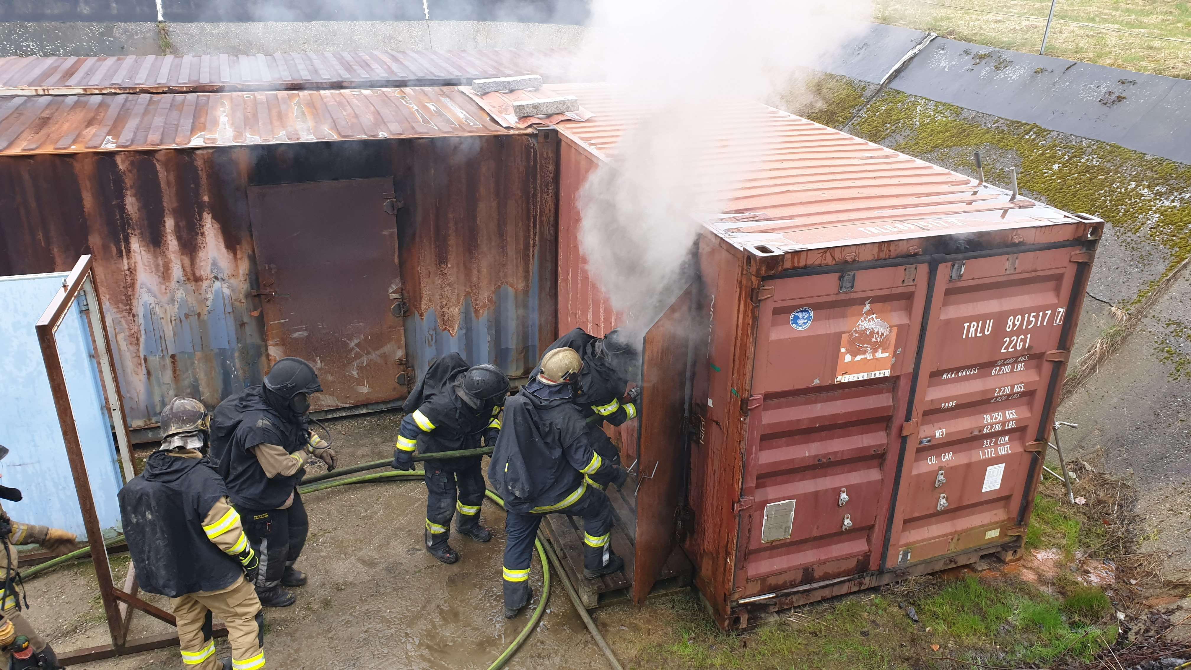 Realbrandausbildung in Rohrbach