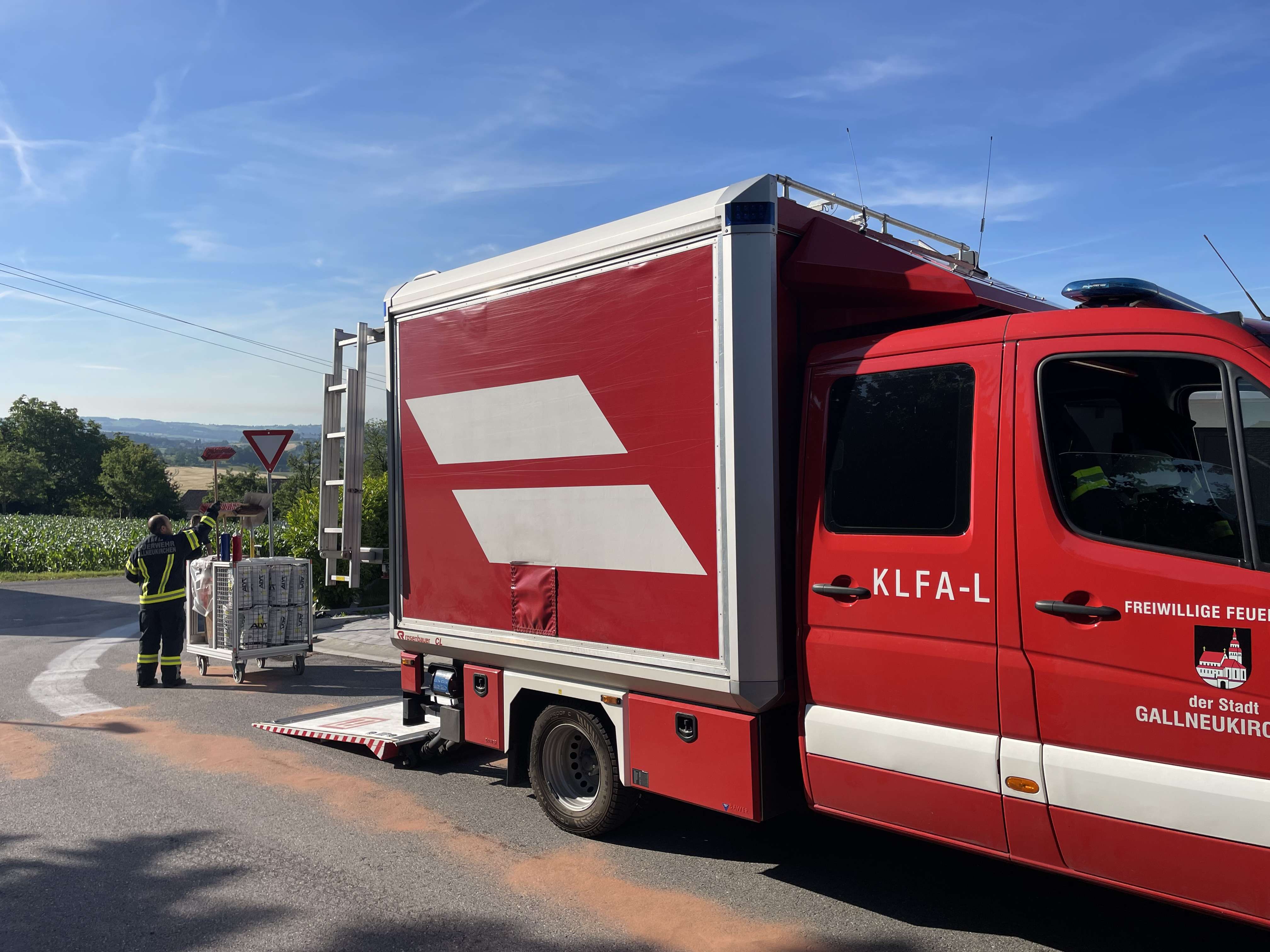 Technischer Einsatz am Punzenberg