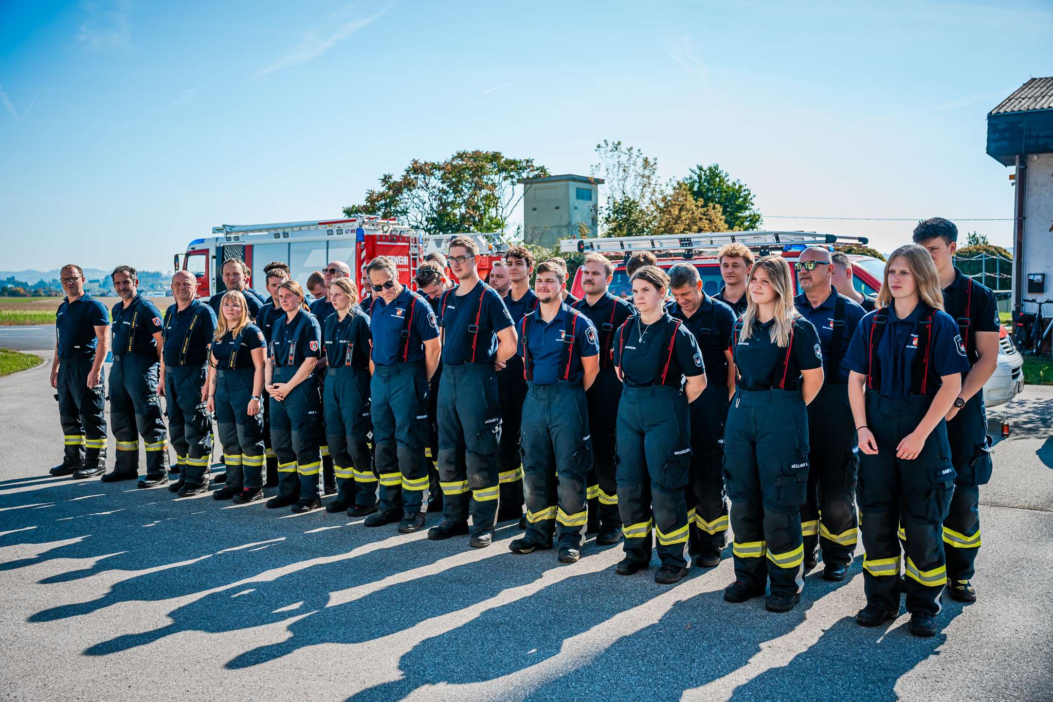 Branddienstleistungsprüfungen in den Stufen Bronze, Silber und Gold