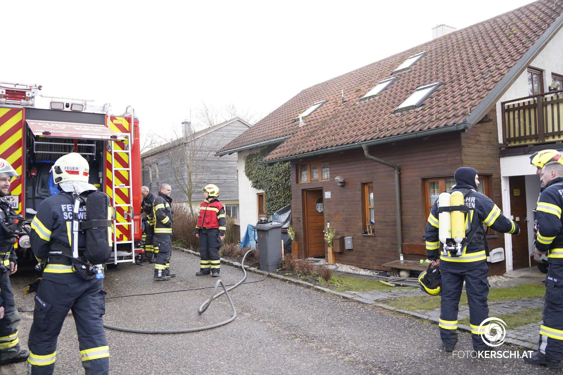 Brand im Bereich einer Heizung