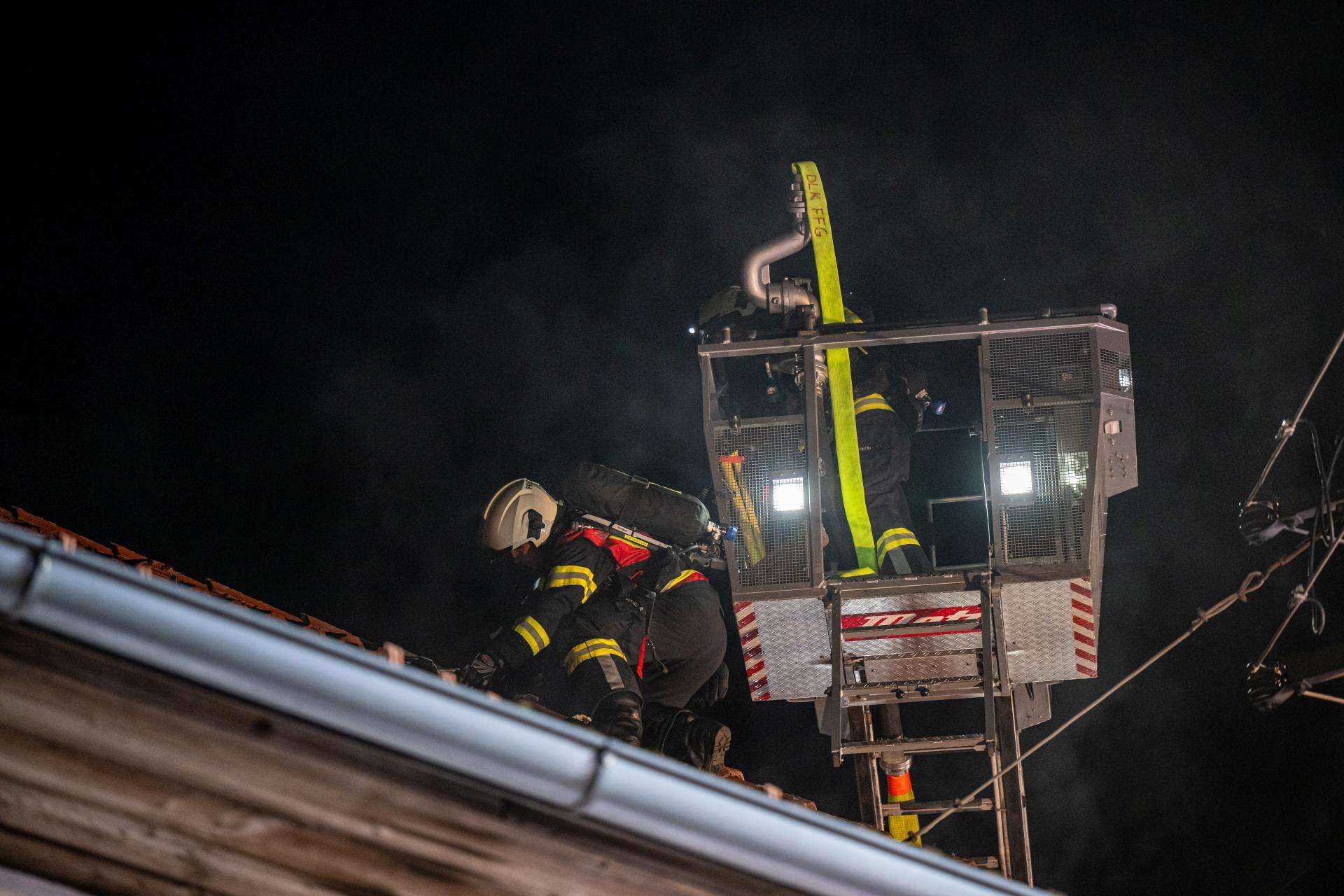 Brand Landwirtschaftliches Objekt in Altenberg