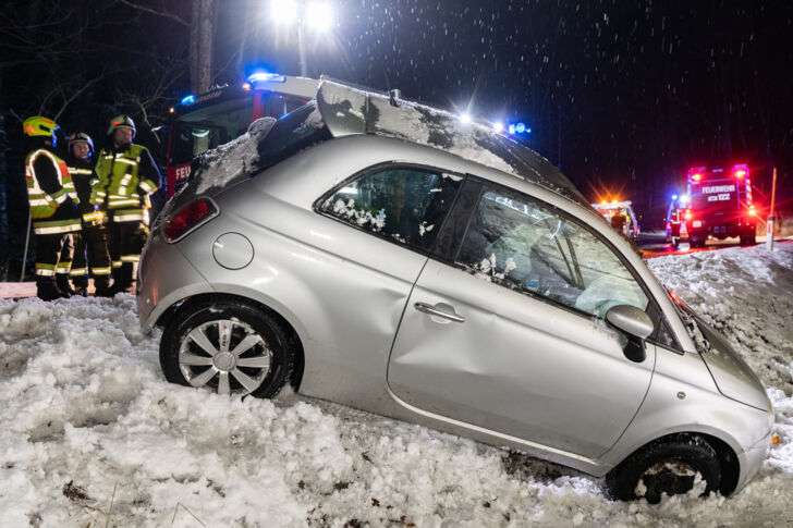 Verkehrsunfall auf der Gusentaler Landesstraße