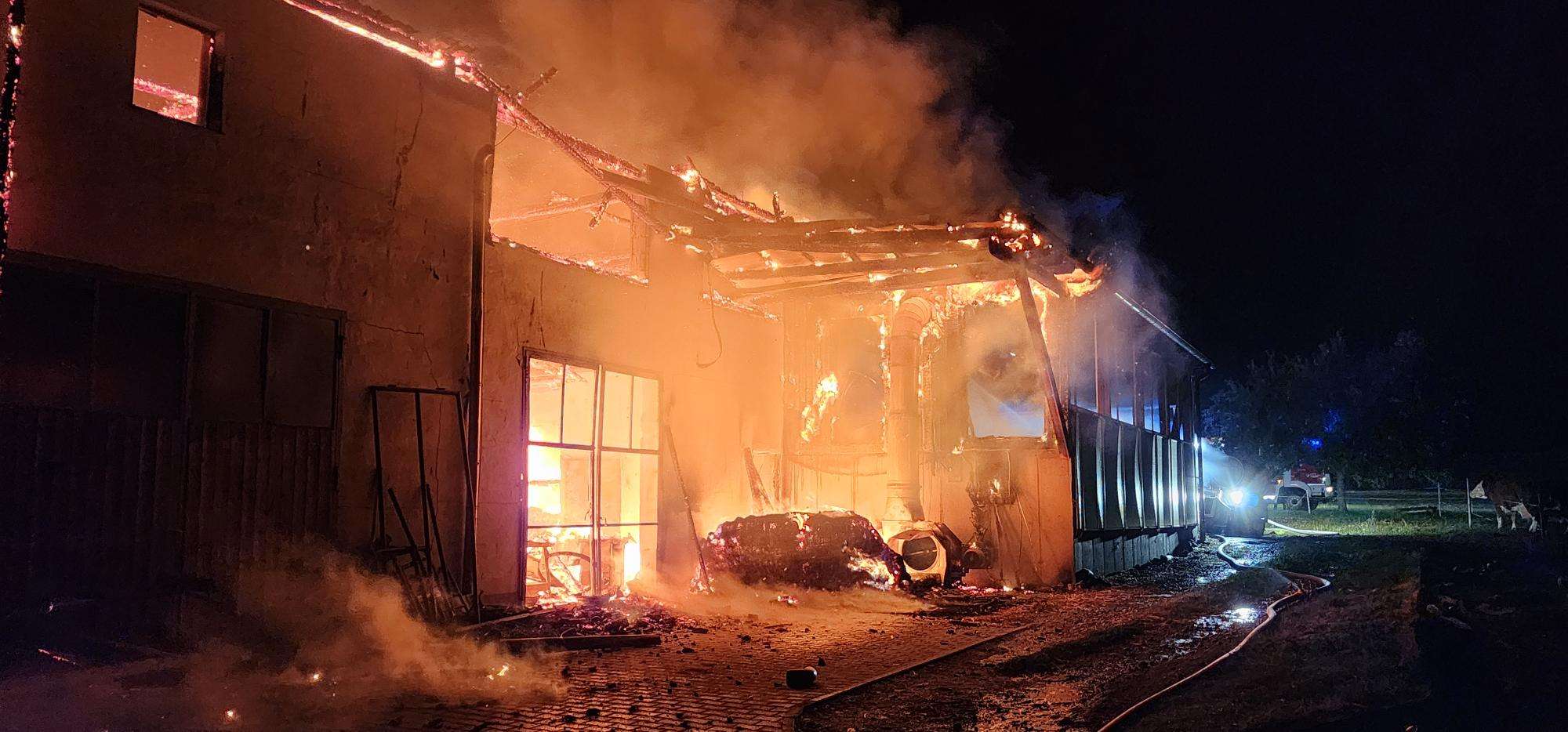 Brand landwirtschaftliches Objekt Kefermarkt