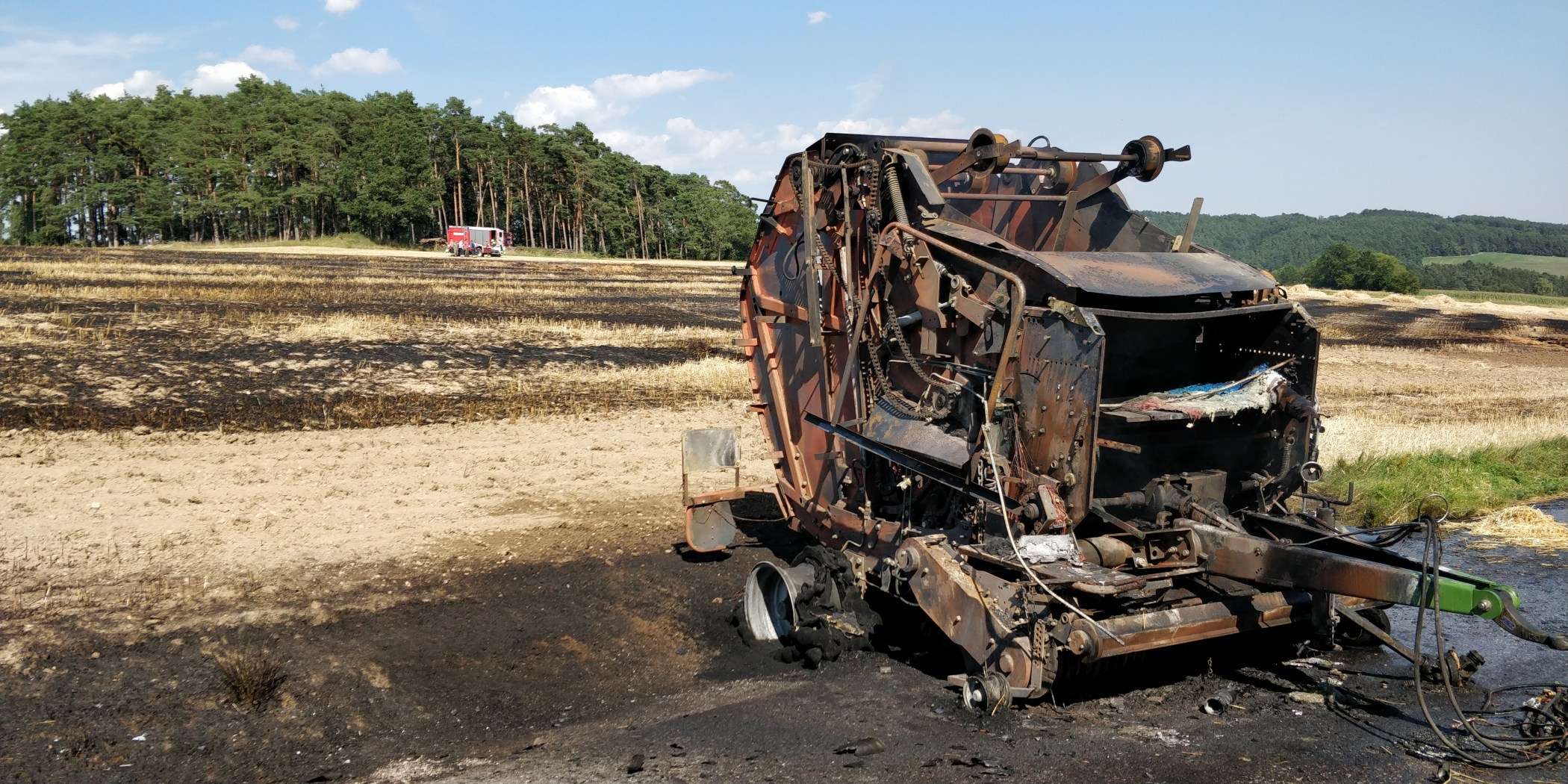 Feldbrand in Alberndorf